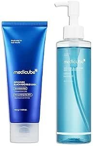 Korean Home-Spa Pore Care Routine: Zero Pore Blackhead Cleansing Oil and Zero Pore Blackhead Mud Facial Mask