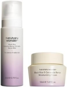 Soothing Skin Barrier Duo Set, 2% NAD+ Mist & 5 Ceramide Moisturizing Cream, Barrier Repair, Moisturize, Vegan, Korean Skincare