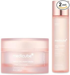 Triple Collagen Prep and Glow Duo: Triple Collagen Cream and Triple Collagen Toner