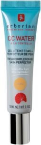 Erborian – CC Water with Centella Asiatica – Lightweight CC Cream with Hyaluronic Acid – Moisturizing Korean Skincare to Even Out Skin Imperfections