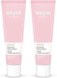 Sensitive Care Facial Cream, Organic Face Cream w. Natural Almond Extract, Gentle & Soothing Face Moisturiser, Paraben Free, Fragrance Free Face Cream for Women & Men by Weleda Skin Care – 30ml
