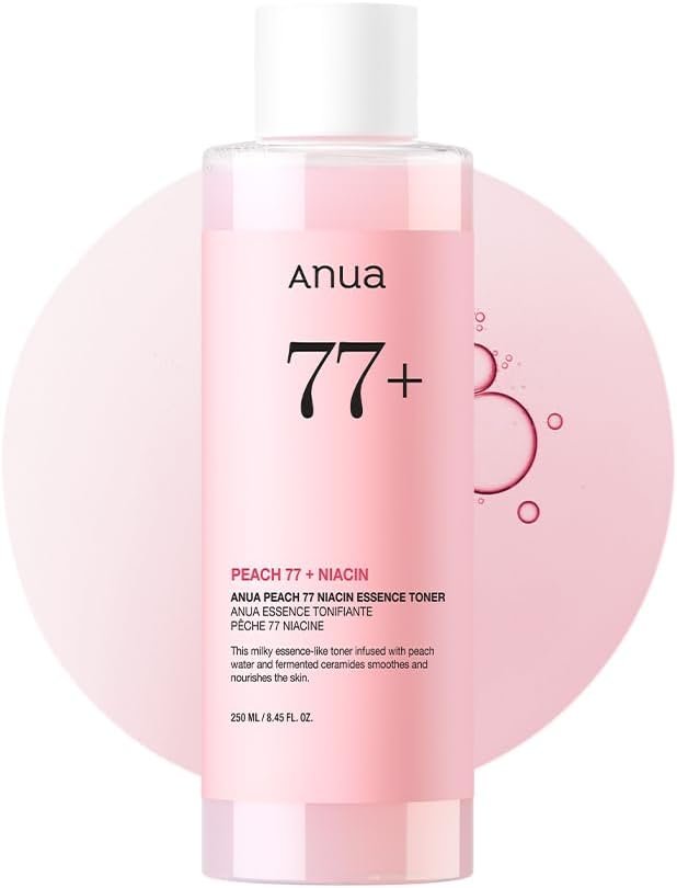 Peach 77 Niacin Essence Toner, Korean Skincare, 250ml