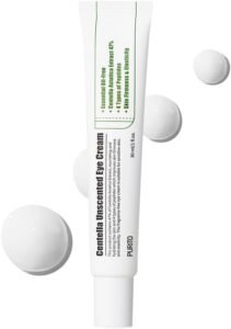 Centella Unscented Eye Cream 30ml / 1 fl. oz. Dark Circles/Around Eyes/Wrinkles/Puffiness that Reduces Eye Bags, Fine Lines