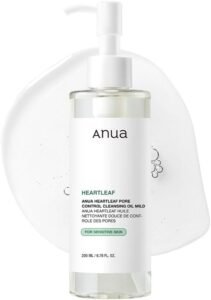 Heartleaf Pore Cleansing Oil Mild, Sensitive Skin Face Wash, 200ml