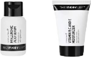 2% Hyaluronic Acid Hydrating Serum to Plump and Smooth Skin for All Skin Types,30ml & Vitamin B, C and E Lightweight Daily Face Moisturiser to Keep Skin Healthy 50ml
