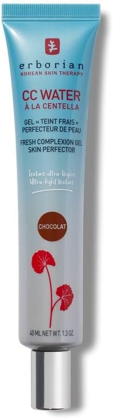CC Water with Centella Asiatica – Lightweight CC Cream with Hyaluronic Acid – Moisturizing Korean Skincare to Even Out Skin Imperfections