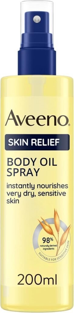 Skin Relief Body Oil Spray for Very Dry, Sensitive Skin (1 x 200ml)