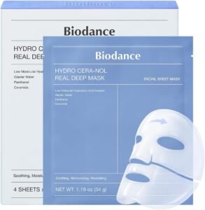 Hydro Cera-nol Hydrogel Overnight Face Mask 4 PCs