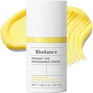 Radiant Vita Niacinamide Cream, Brightening, Dark Spot Correcting Facial Moisturizer, Korean Skin Care, Gifts for Women