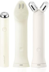 Mini Booster Pro Plus Full Facial Device Set – Glow Boost, Beige