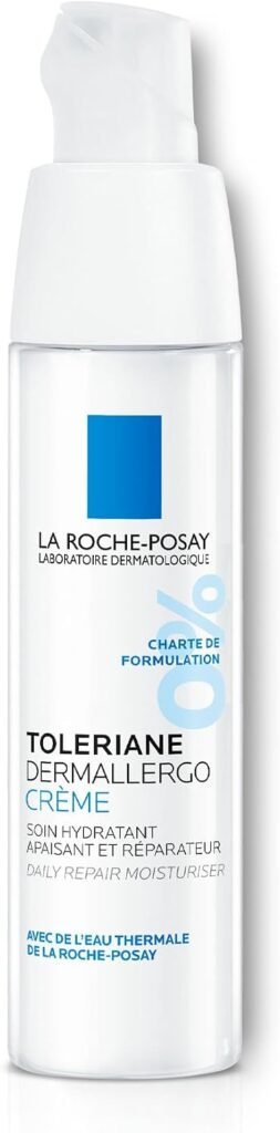 Toleriane Dermallergo Cream, Soothing Face Moisturiser, 40ml