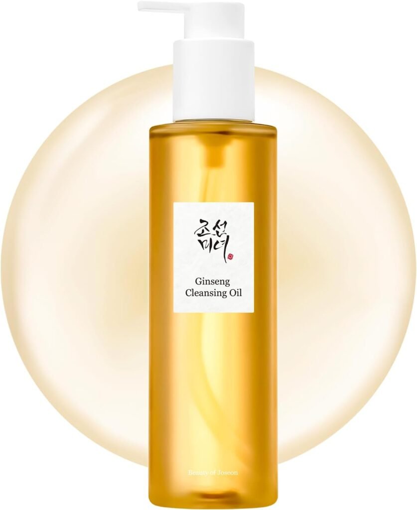 Ginseng Cleansing Oil Waterproof Makeup Remover For Sensitive, Acne Prone Facial Skin. Korean Skin Care For Men And Women, 210ml, 7.1 Fl.Oz