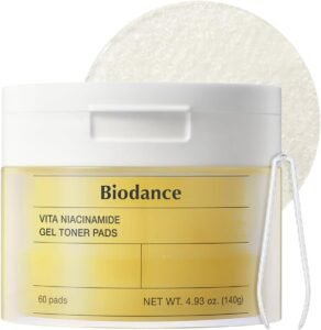 Vita Niacinamide Hydrogel Non-Irritating Toner Pads. 60 Counts