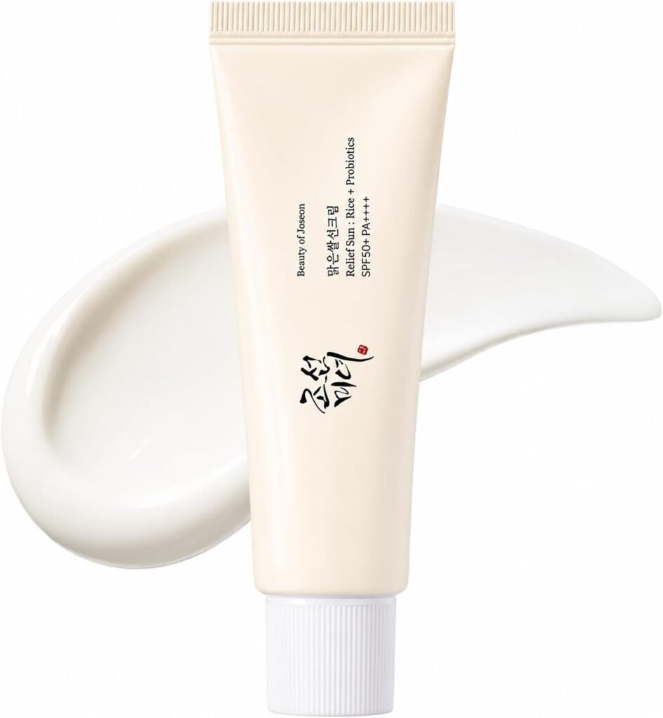 Relief Sun Rice Probiotics SPF 50+ PA++++ Korean Sunscreen sunblock for Face Daily Sunscreen for Men Women Skincare 50ml