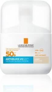 Anthelios UVAIR Serum Sunscreen SPF50+ Light, Tinted, 50ml