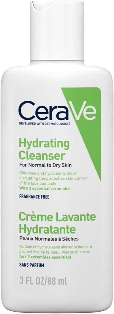 Hydrating Cleanser for Normal to Dry Skin with Hyaluronic Acid, 88ml