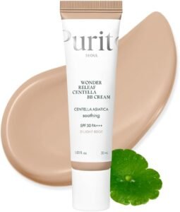 Centella BB Cream #21 Light Beige for Sensitive Skin, 30ml