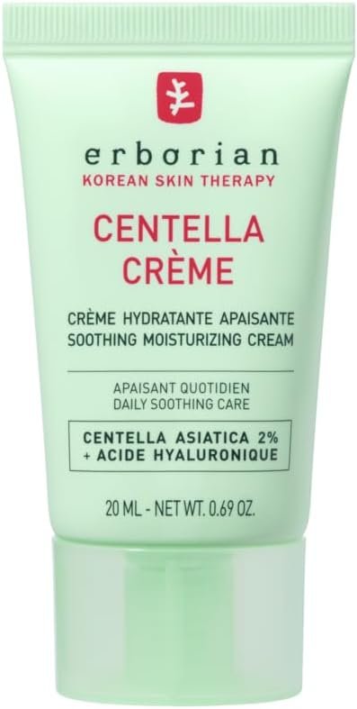 Centella Crème – Soothing Moisturizing Cream – Face Cream with Centella Asiatica and Hyaluronic Acid – Redness Comfort Care – Lightweight Texture – All Skin Types