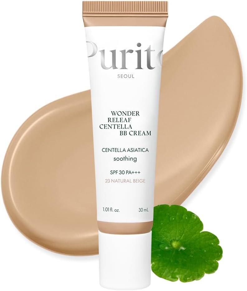 Cica BB Cream #23 Natural Beige for Sensitive Skin, 30ml