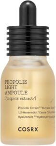 FULL Fit Propolis Ampoule, Glow Boosting Serum for Face with 83.3% Propolis Extract, 1.01fl.oz/30ml, Hydrating Essence for Sensitive Skin, Fine Lines, Uneven Skintone, Korean Skincare