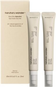 Black Rice Bakuchiol Eye Cream, 1.34 fl.oz, Duo Set, Vegan