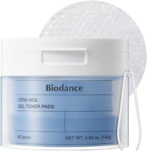Cera-nol Hydrogel Non-Irritating Toner Pads. 60 Counts