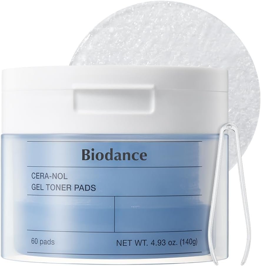 Cera-nol Hydrogel Non-Irritating Toner Pads. 60 Counts