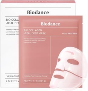 Bio-Collagen Hydrogel Overnight Face Mask. 4 PCs