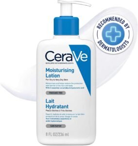 Face Moisturiser with Ceramides for Normal to Very Dry Skin, 236ml