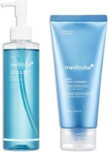 Double Cleansing Duo for Pore Care: Zero Pore Blackhead Cleansing Oil and Zero Foam Cleanser