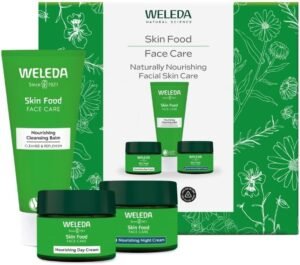 Skin Food Face Care Gift Set 3-in-1 Cleansing Day Night Cream