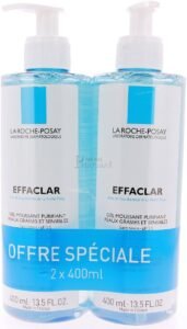 La Roche-Posay Effaclar Purifying Foaming Gel 2 x 400ml