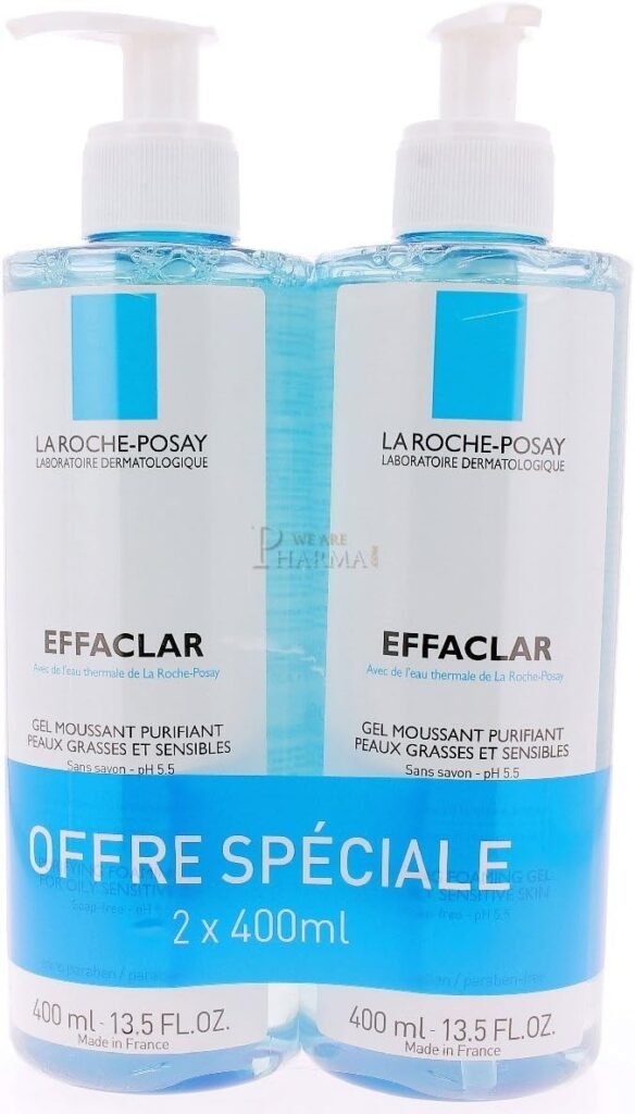 La Roche-Posay Effaclar Purifying Foaming Gel 2 x 400ml