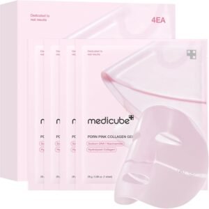 Jelly Gel Mask with Salmon DNA PDRN Pink Collagen, 4EA