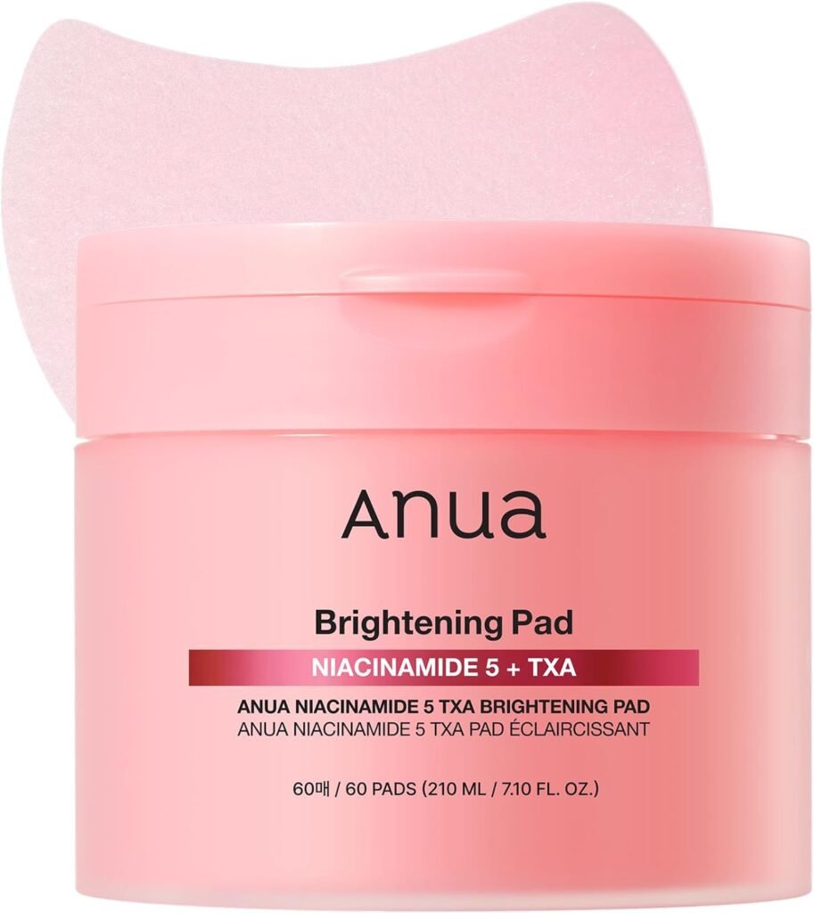 Niacinamide 5 TXA Toner Pads, 60 Pads