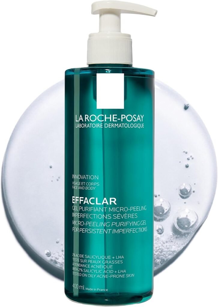 Effaclar Micro-Peeling Gel Cleanser, Purifying Wash, 400ml
