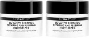 Bio-Active Ceramide Moisturiser 50ml (Pack of 2), Anti-Ageing Skincare, 24-Hour Hydration Cream, Vegan Friendly, Suitable For All Skin Types