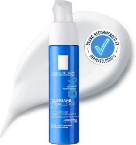 Toleriane Dermallergo Night Cream, 48H Hydration, 40ml
