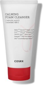 AC Collection Calming Foam Cleanser 150ml, Salicylic Acid Acne Cleanser