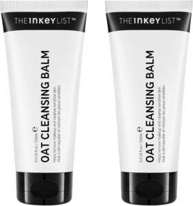 Oat Cleansing Balm 150ml (Pack of 2), Dissolves Makeup, Nourishing Skincare, Gentle Cleanser, Vegan Friendly, Suitable For All Skin Types