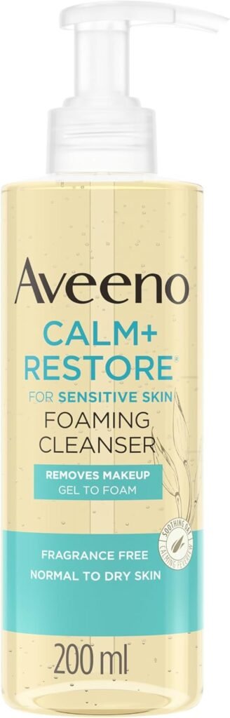 Face CALM + Restore Foaming Cleanser for Sensitive Skin (1 x 200ml)