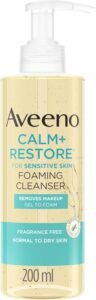 Face CALM + Restore Foaming Cleanser for Sensitive Skin (1 x 200ml)