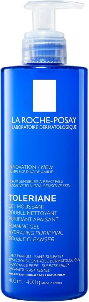 Toleriane Purifying Foaming Gel for Sensitive Skin, 400ml