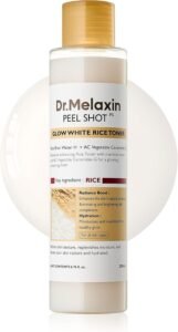 Peel Shot Glow Rice Toner Hydrated Skin Cleansing Skin Korean Skin Care 6.76 Fl Oz (Pack of 1) White