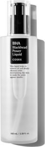 BHA 4% Blackhead+Niacinamide 2% Exfoliant Toner 3.38 fl.oz / 100ml, Korean Toner, Pore Minimizer for Enlarged Pores, For All Skin Types, Korean Skincare, Not Tested on Animals, Paraben Free