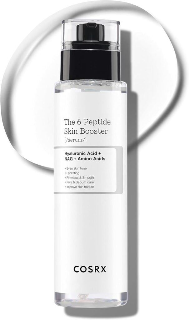 6 Peptide Collagen Booster Serum 150ml, Face Toner with Niacinamide
