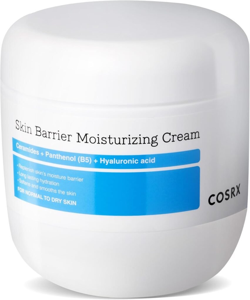 Skin Barrier Moisturising Body Cream 450ml Ceramide & Hyaluronic Acid Body and Face Cream for Dry Skin, Fragrance Free Hydrating Lotion, Korean Skincare
