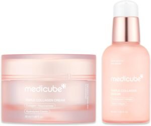 Triple Collagen Nourish and Hydrate Duo: Triple Collagen Cream and Triple Collagen Serum