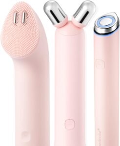 Mini Booster Pro Plus Full Facial Device Set – Glow Boost, Pink