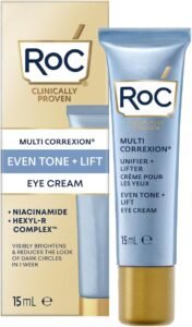 RoC Multi Correxion Even Tone + Lift Eye Cream with Niacinamide, 15 ml
